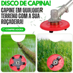 Disco Anfíbio de Capina - Água, Terra e Pedregulho [PAGUE 1 E LEVE 2 DISCOS]🔥Queima de Estoque🔥